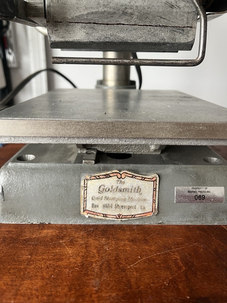 Goldsmith Hot Foil Stamp Embossing Machine
