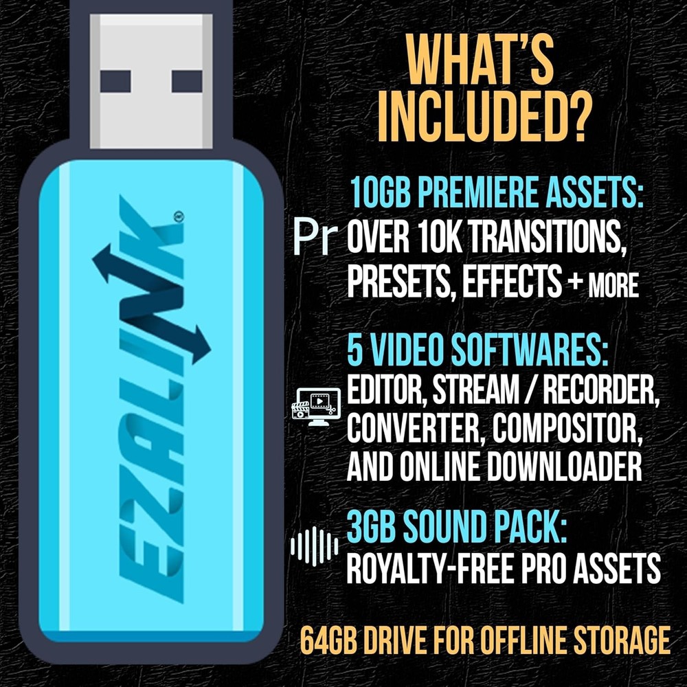 Video Editing Software Pack | Editor, YouTube Downloader, MP3 MP4 Converter, ...