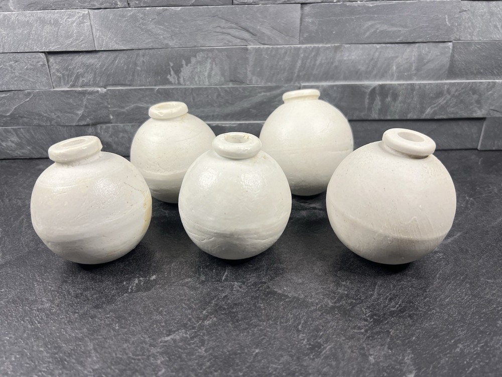 WWII Japanese Type 4 Ceramic (White, No Glaze)