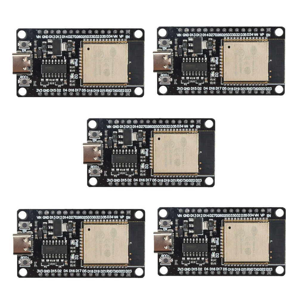5-10PC ESP32 CH340C Development Board Wifi+Bluetooth Ultra Low Power core Type-C