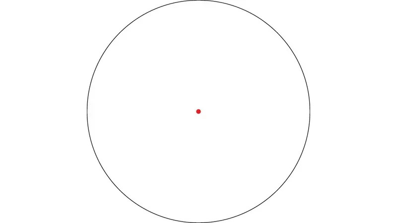Vortex Optics Triumph 1x 2 MOA Red Dot TRI-RD2