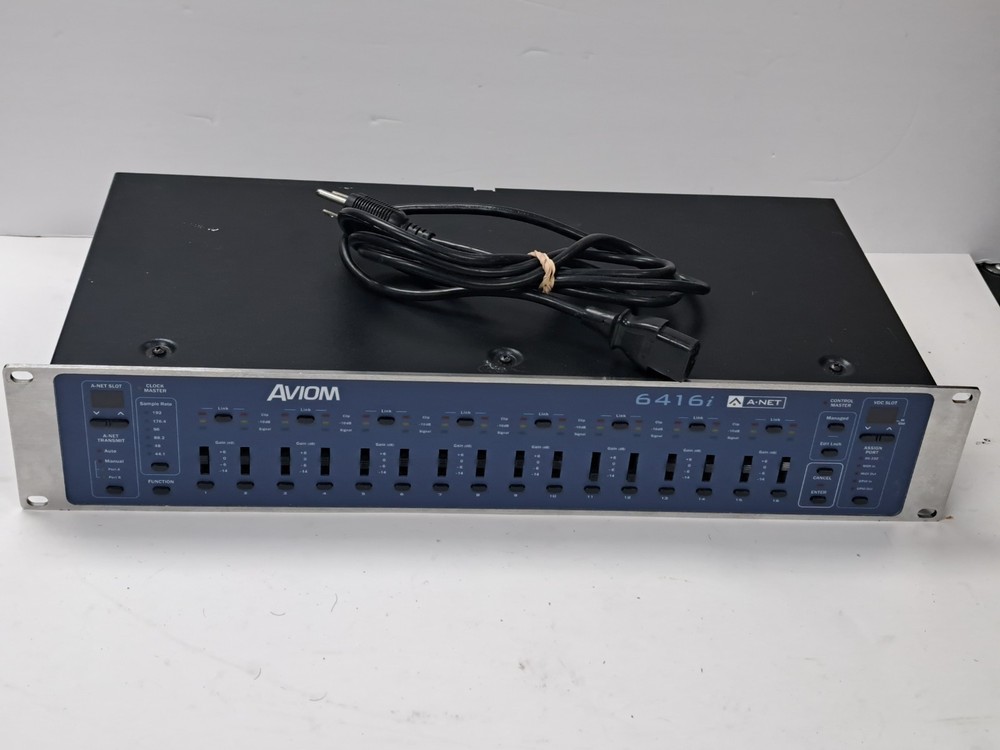 Aviom 6416i A Net Line level Input Module