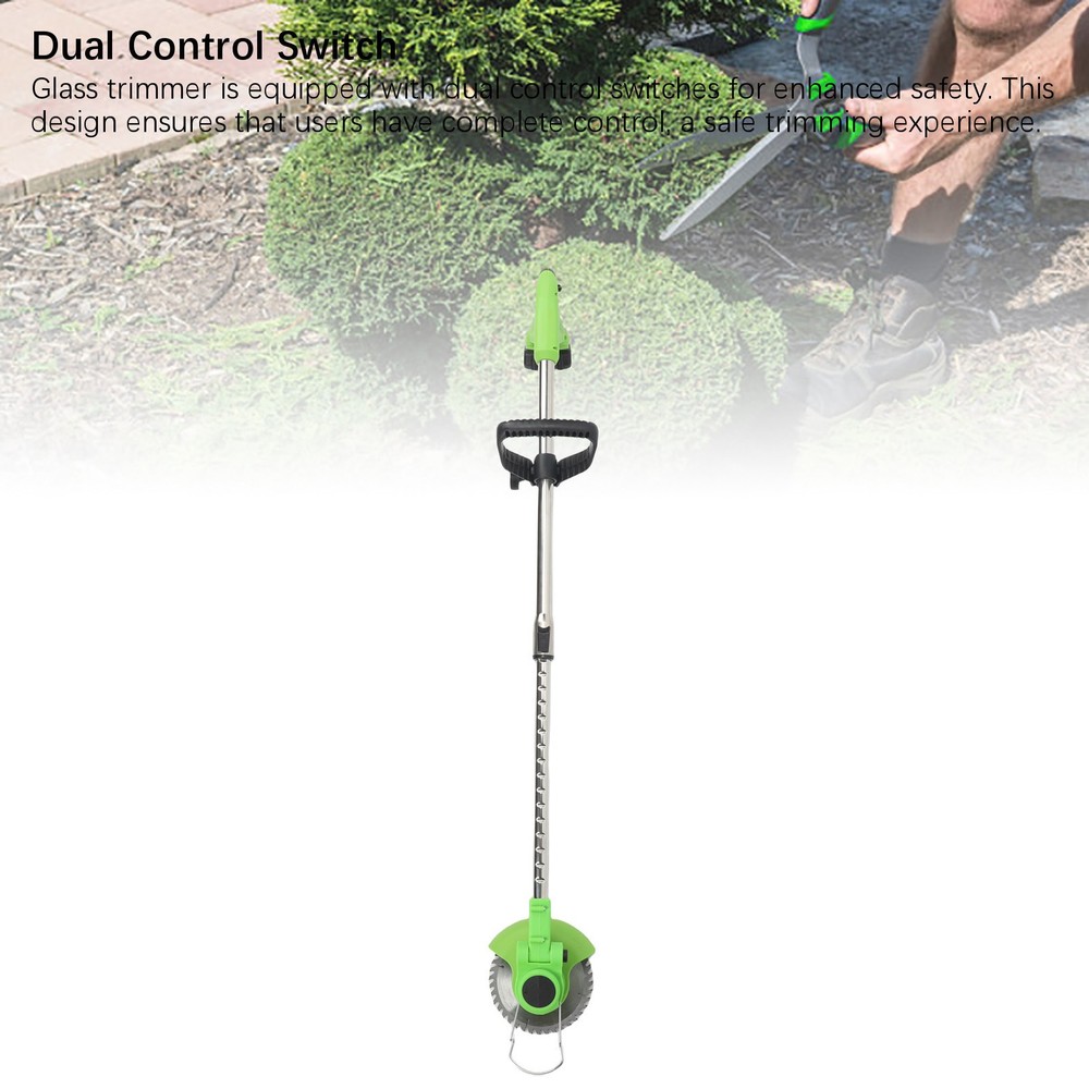 .Cordless String Trimmer Brushless Electric Grass Cutter With Telescopic Handle