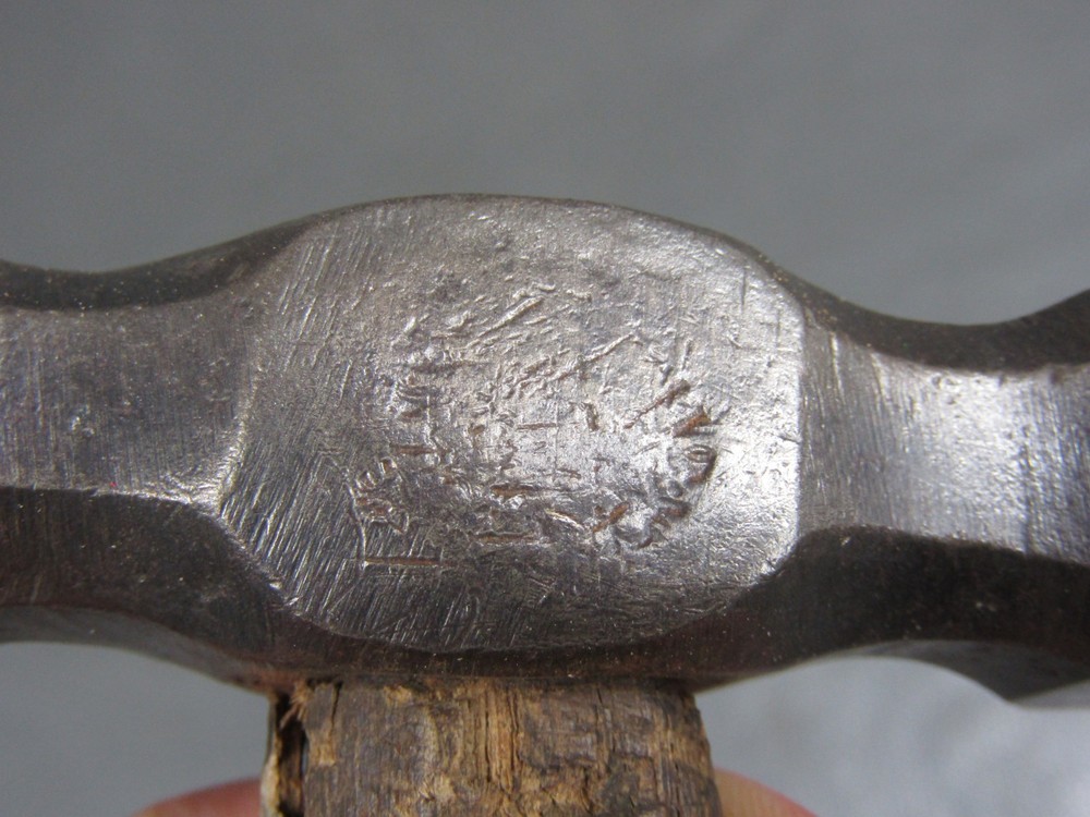 Vintage round & square silversmiths planishing hammer tool