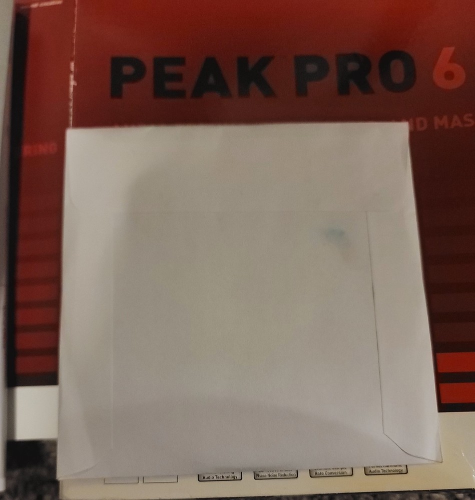 Bias Peak Pro 6 Audio Editing Processing and Mastering Software 2009 Read Below!