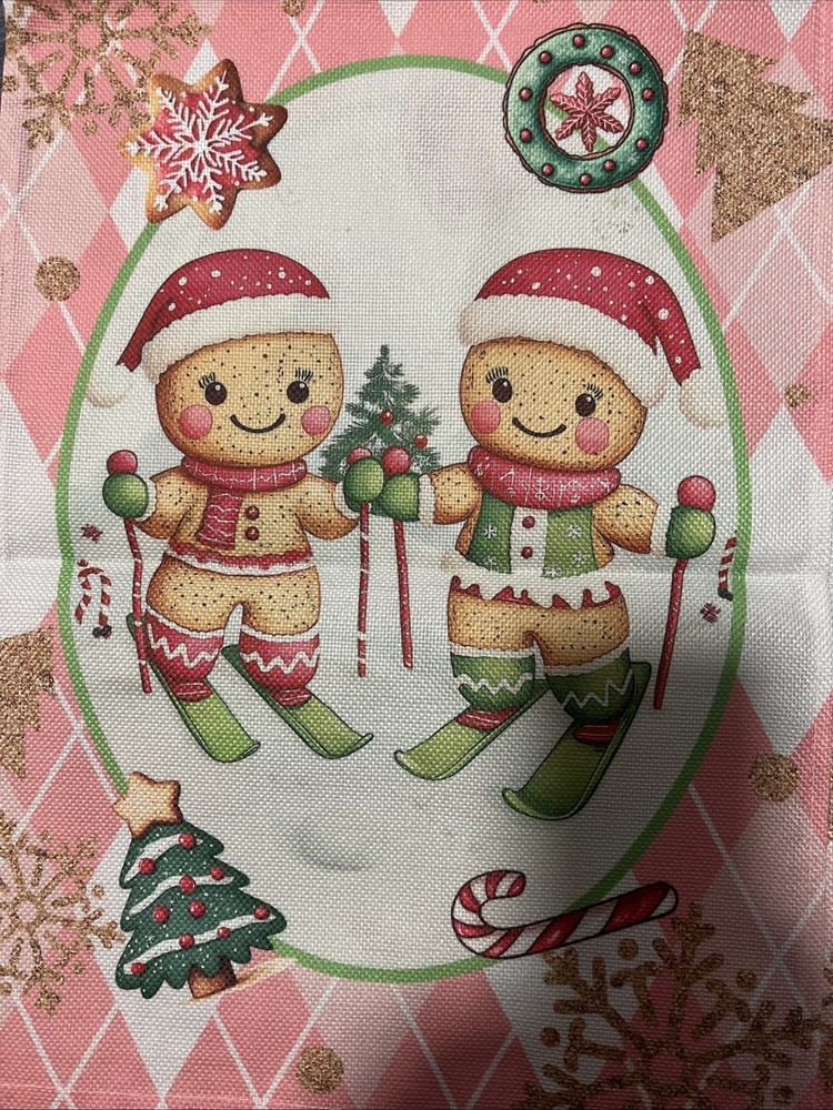 gingerbread table runner
