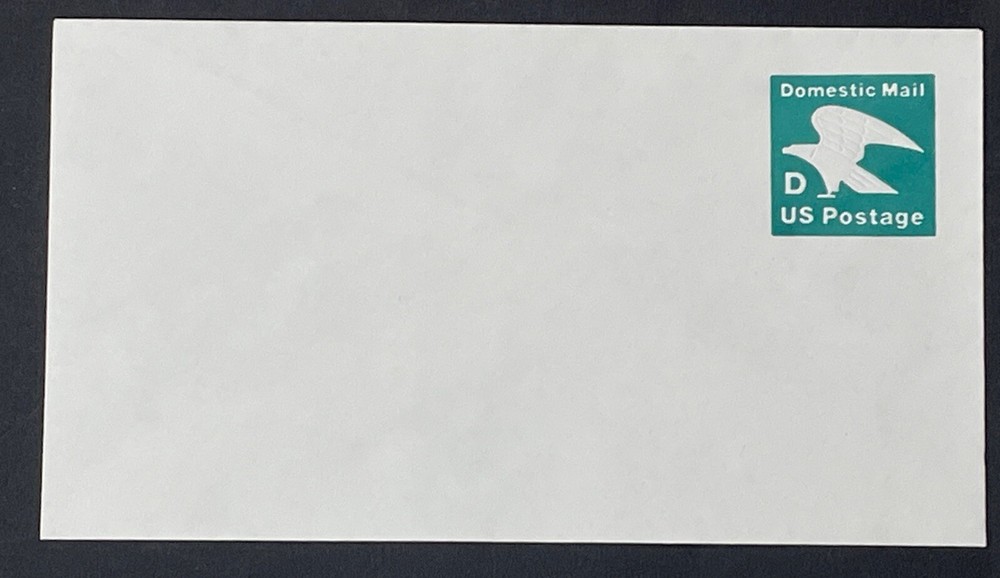 US # U607 Stamped Envelope; 22¢ "D" Eagle; Mint; Entire