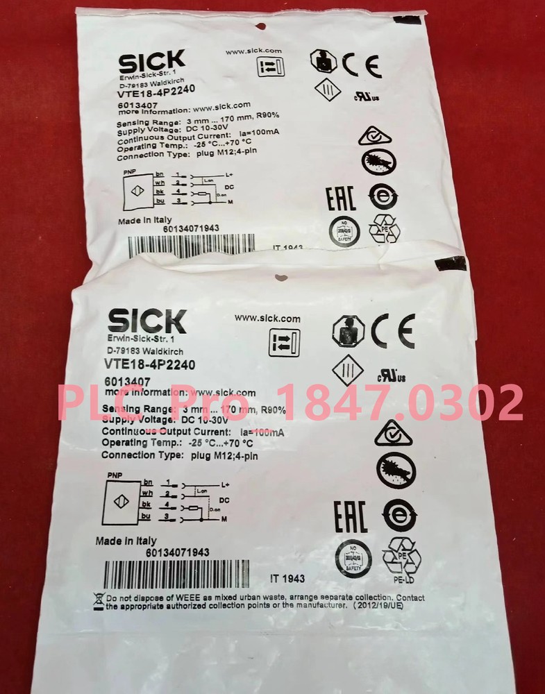 for 1PCS New SICK VTE18-4P2240 Proximity Switch Sensor Fast delivery