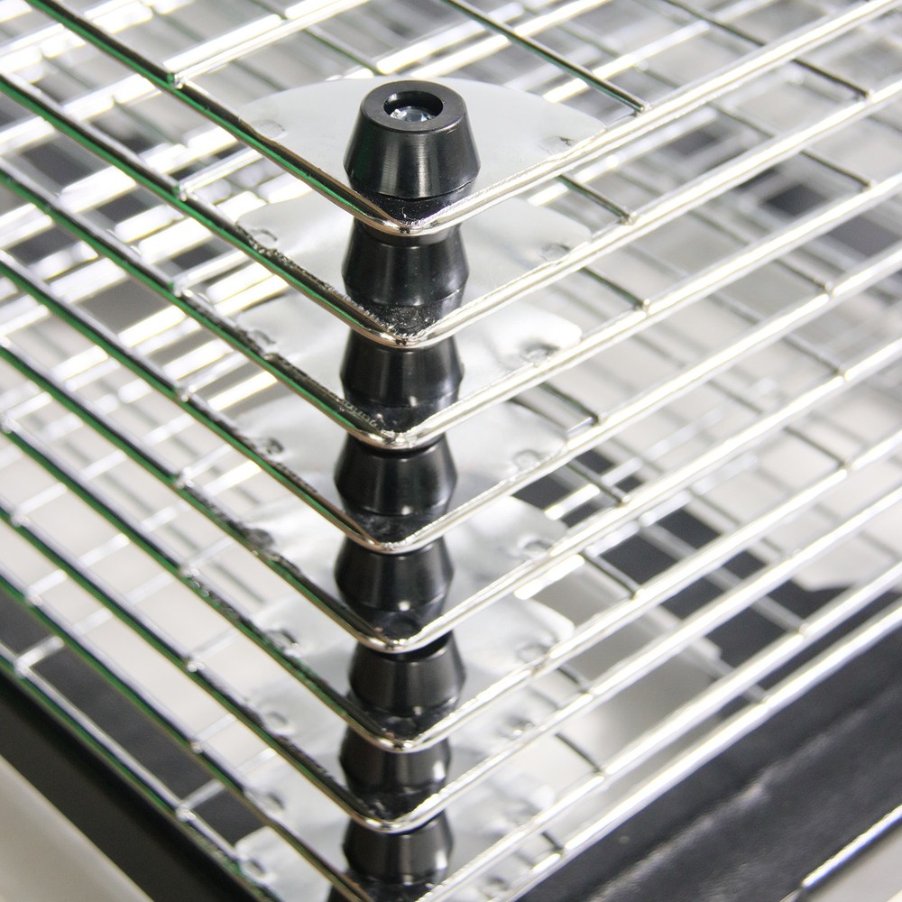 Flat Push-Pull Type 20Layer Desktop Drying Rack for Drying&Stacking Easy Operate