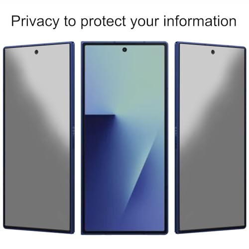 2 Pack for Samsung Galaxy Z Fold 7 Matte Privacy Screen Protector Outer Anti
