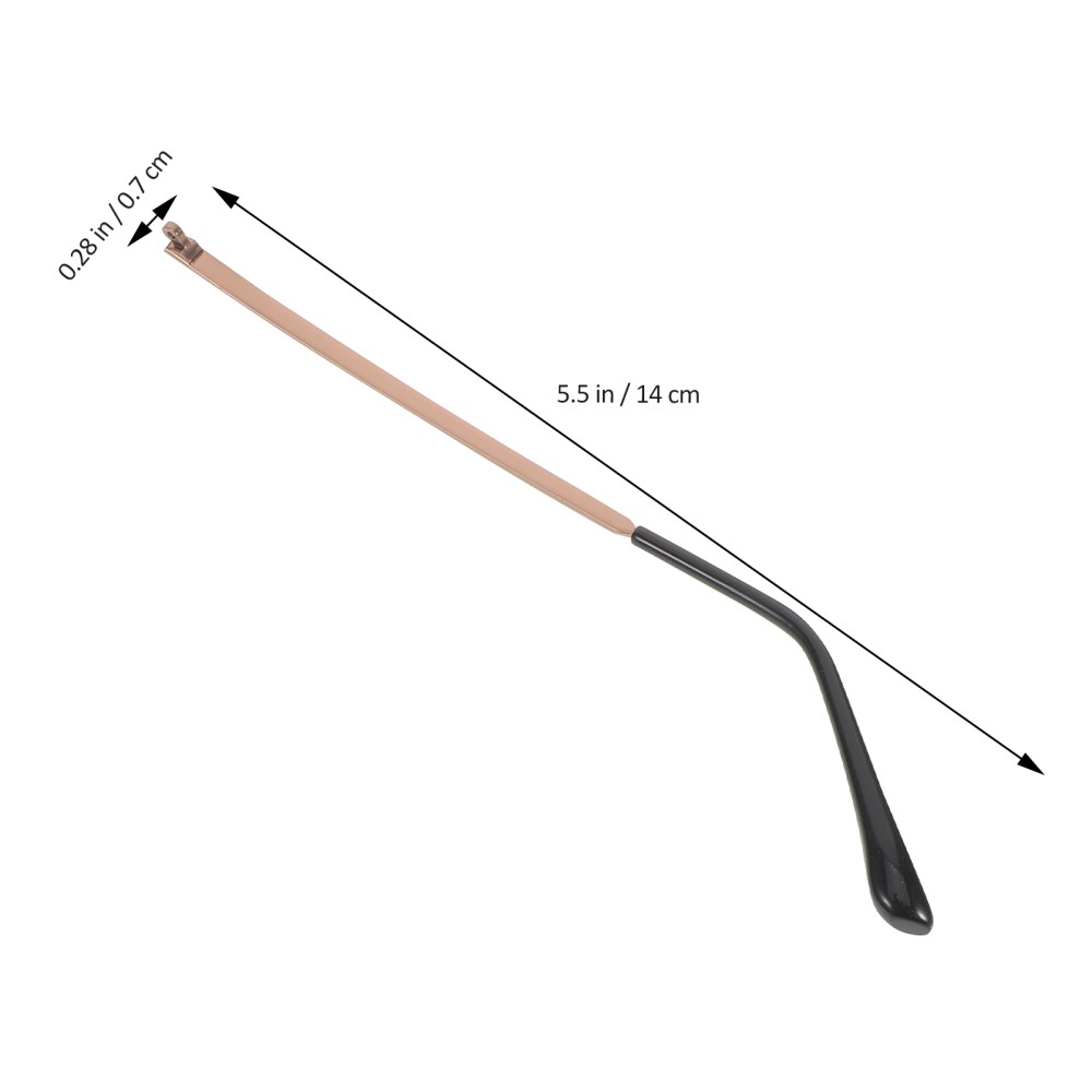 2 Pair Glasses Temple Replacement Eyeglass Temples Eyewear Frame