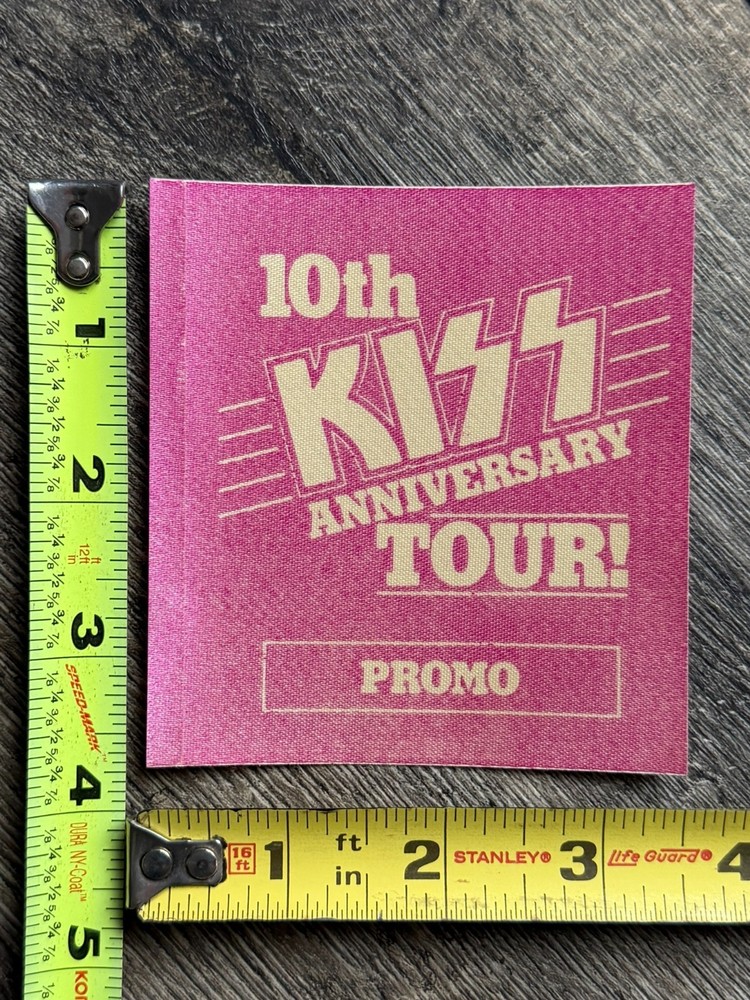 KISS Pass Creatures 10th Anniversary Tour Promo Vintage Kiss Memorabilia B