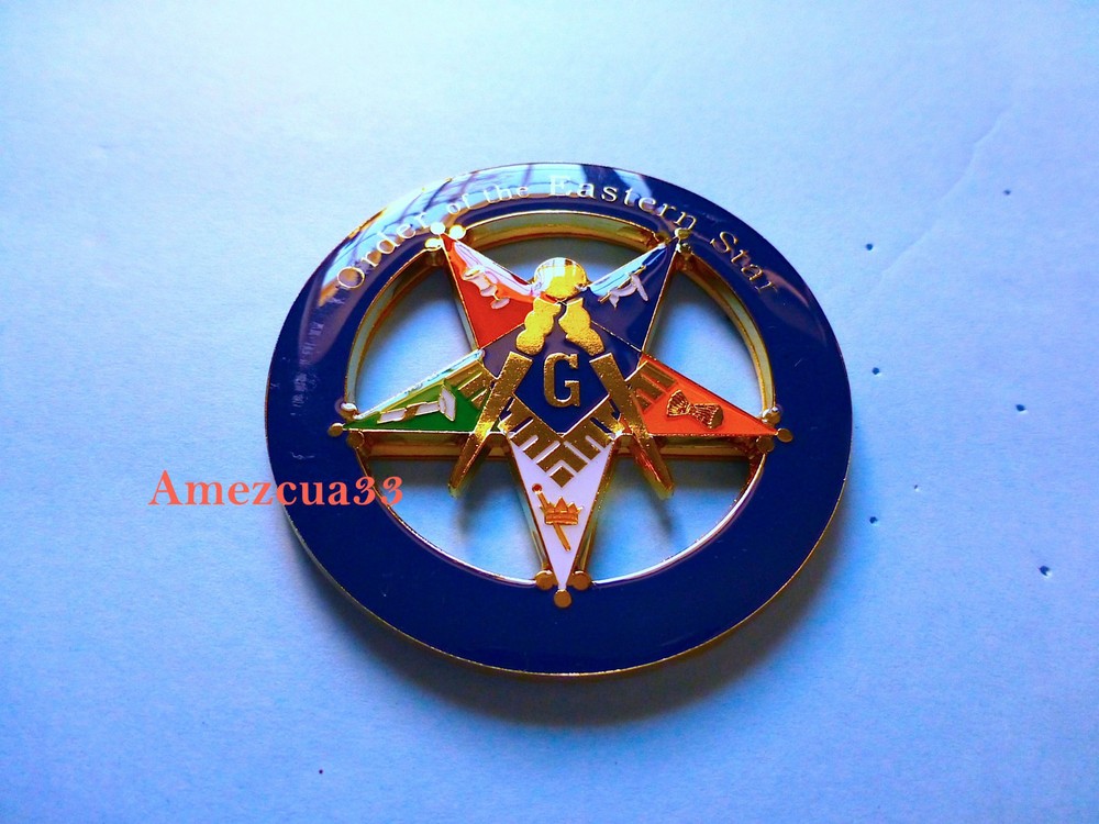 O.E.S. Patron Cut Out car Emblem