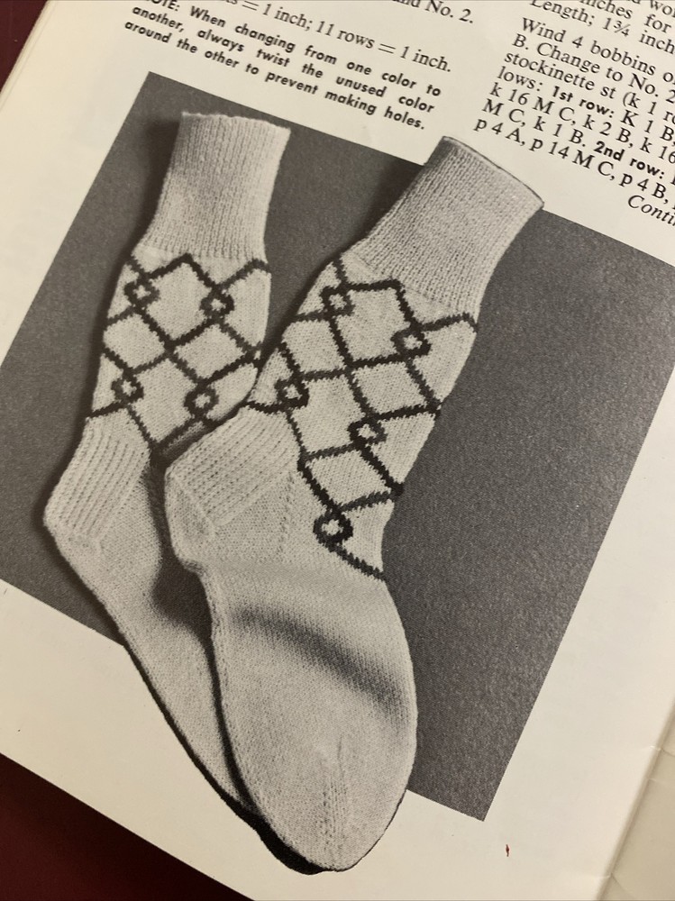 Knits For Men Sweaters And Accessories Pattern Booklet