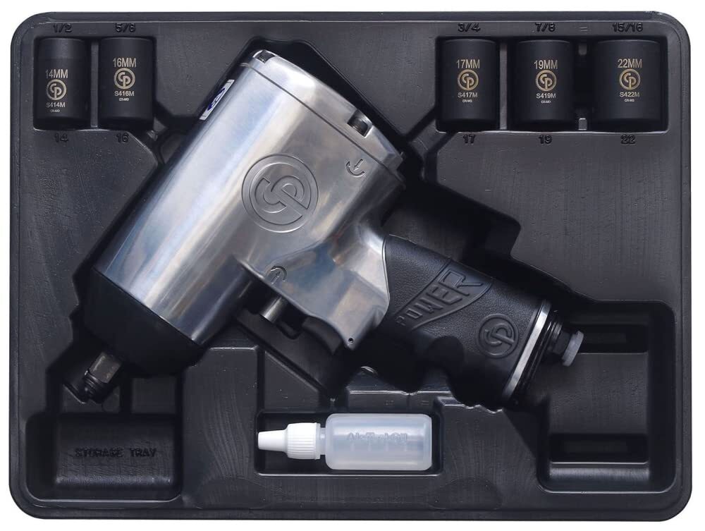 Chicago Pneumatic CP749K Impact Wrench Kit with Socket Set