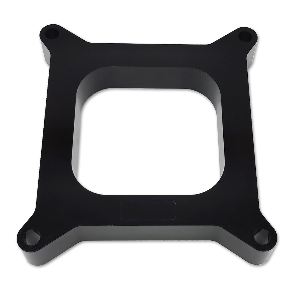 1" Carburetor Spacer Open Phenolic Center for Holley AFB Edelbrock SBC BBC 4BBL