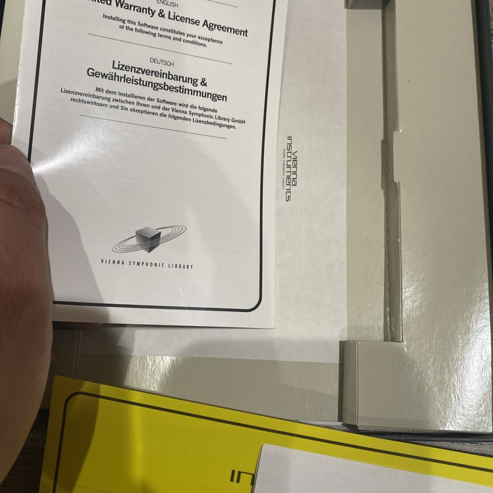 VIENNA SYMPHONIC LIBRARY SPECIAL EDITION VSL INSTRUMENTS SOFTWARE