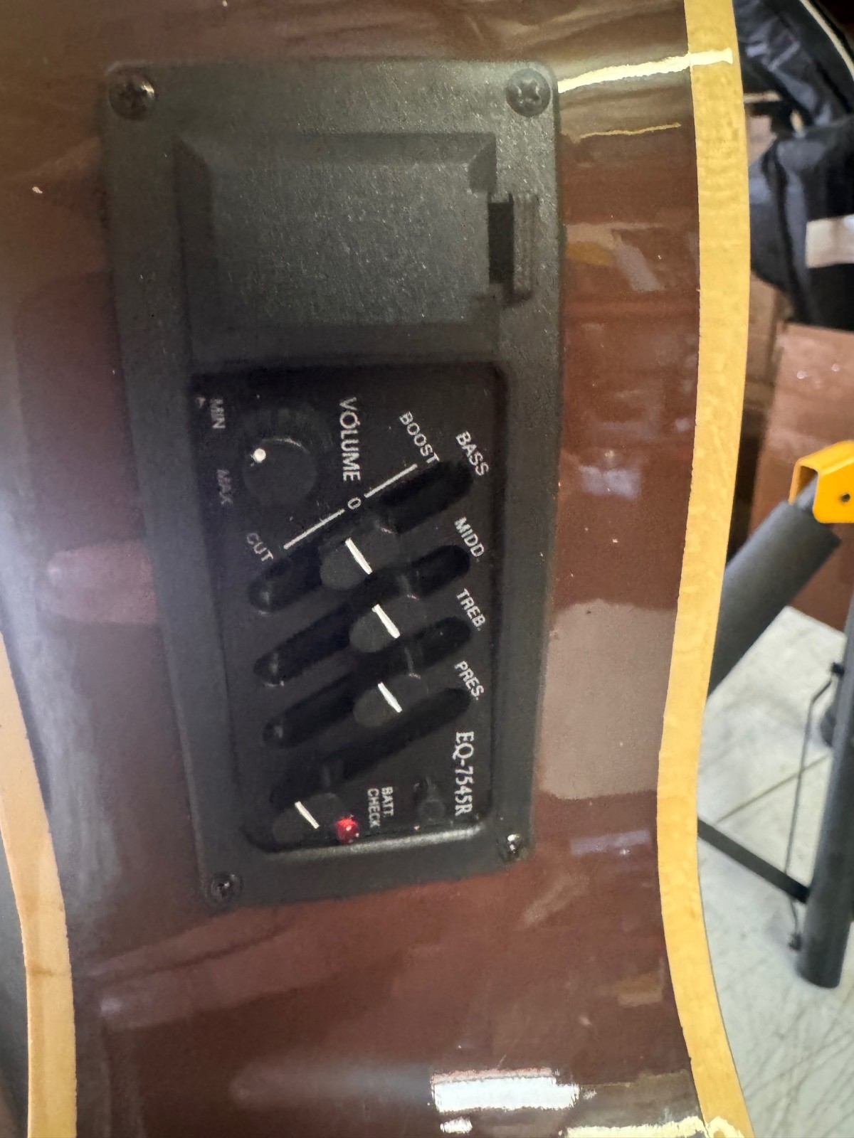 La Purepecha Mariachi Bajo Sexto Hand Crafted Acoustic Electric Guitar Cafe