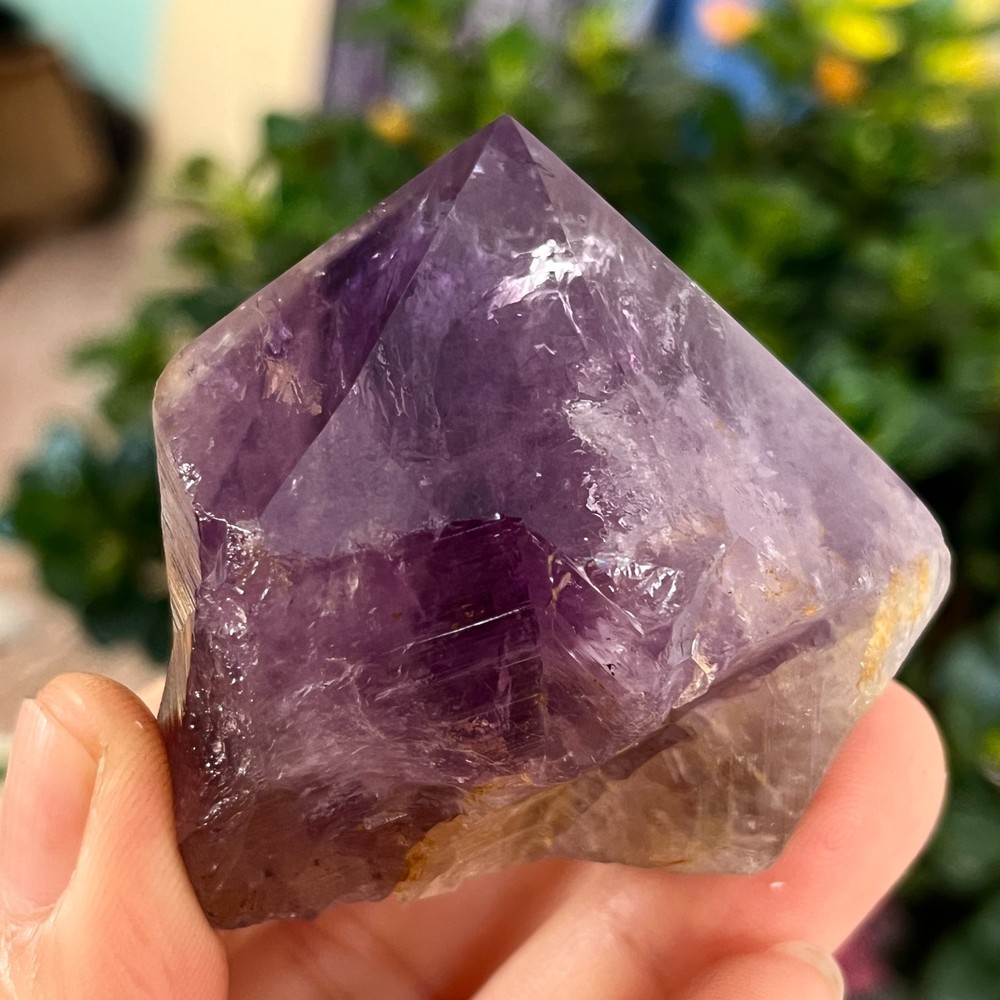 134g Natural Amethyst geode quartz clustercrystal specimen Healing
