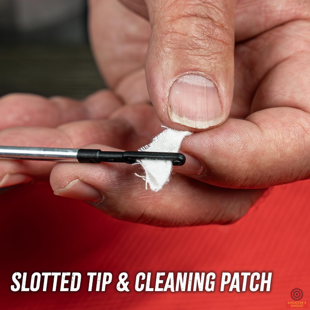 .17 Cal Sectional Rod Gun Cleaning Kit