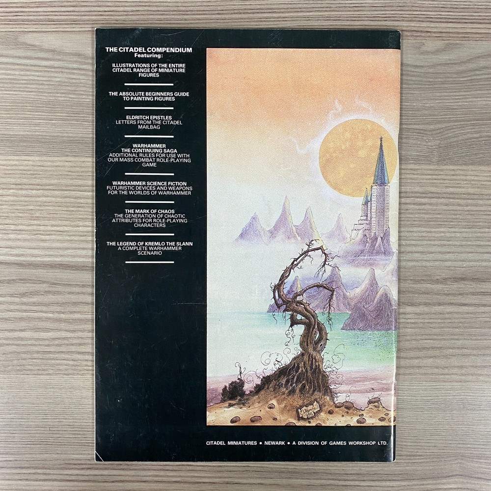 THE FIRST CITADEL COMPENDIUM AN IRREGULAR JOURNAL GAMES WORKSHOP WARHAMMER