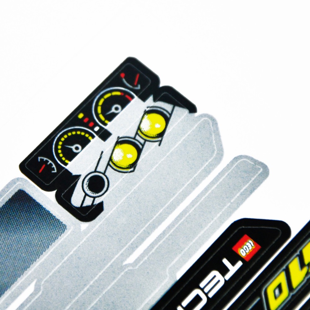 Replacement sticker for set 8458 Precut sticker