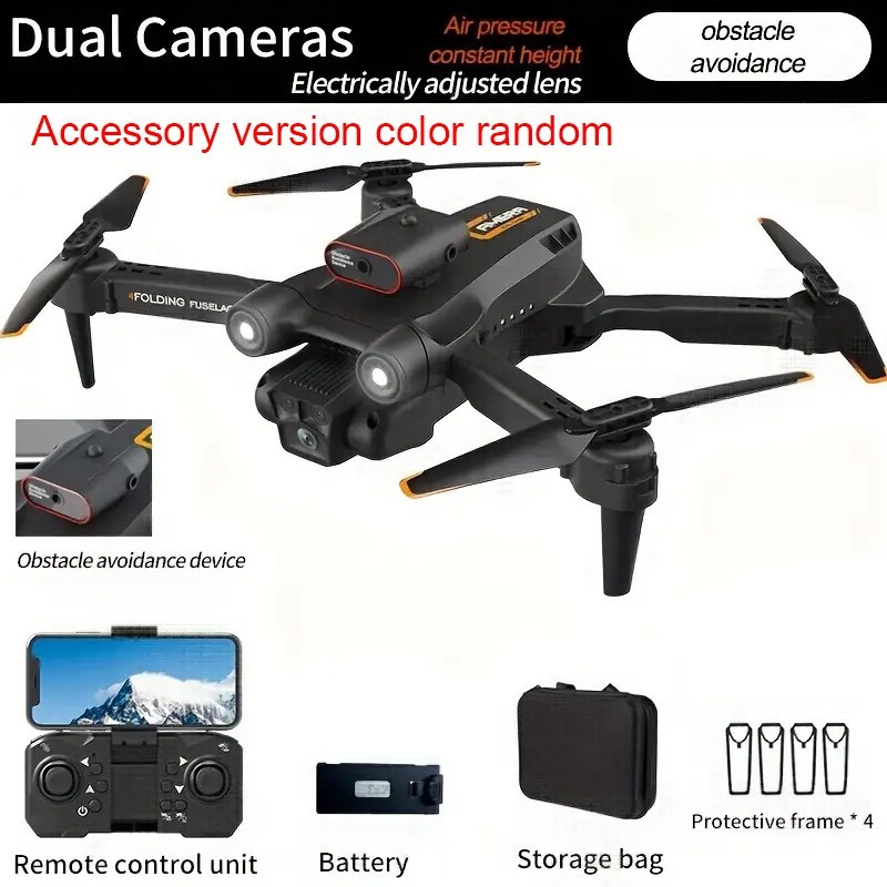 M17 HD Dual Camera Drone with 3-Way Obstacle Avoidance, Electronic Gimbal Camera