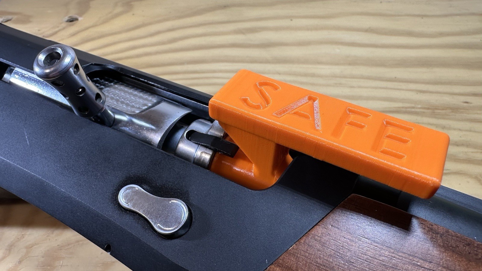 12 Gauge Ejectable SAFE Chamber Flag, TPU Material, Made In USA