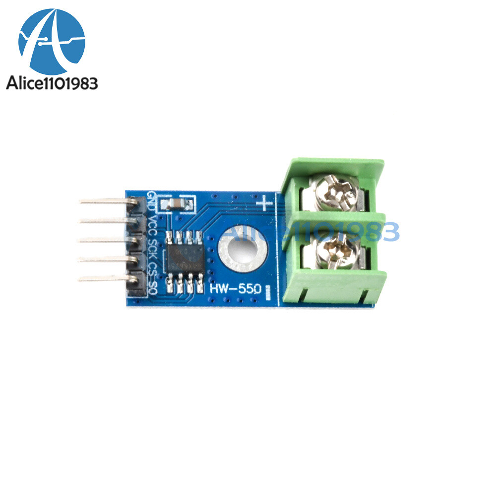 MAX6675 Thermocouple Temperature Sensor Module Type K SPI Interface For Arduino