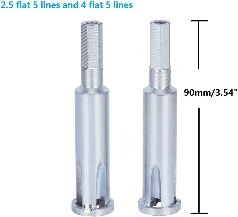 2Pcs Electrical Twisting electrician automatic stripping 90mm/3.54", Silver