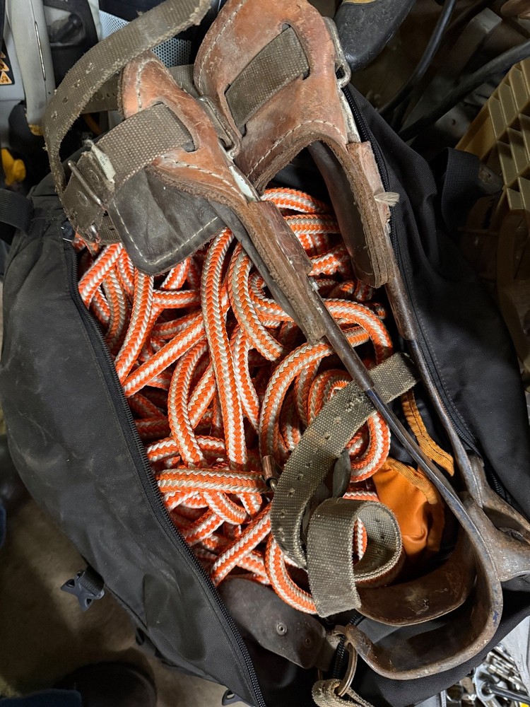 Buckingham Climbing Gear Medium Saddle Leads 22" Spurs