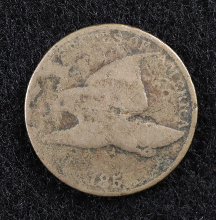 1857?? Flying Eagle Cent - AG Cond with Some Environmental Damage (#JP03-002)