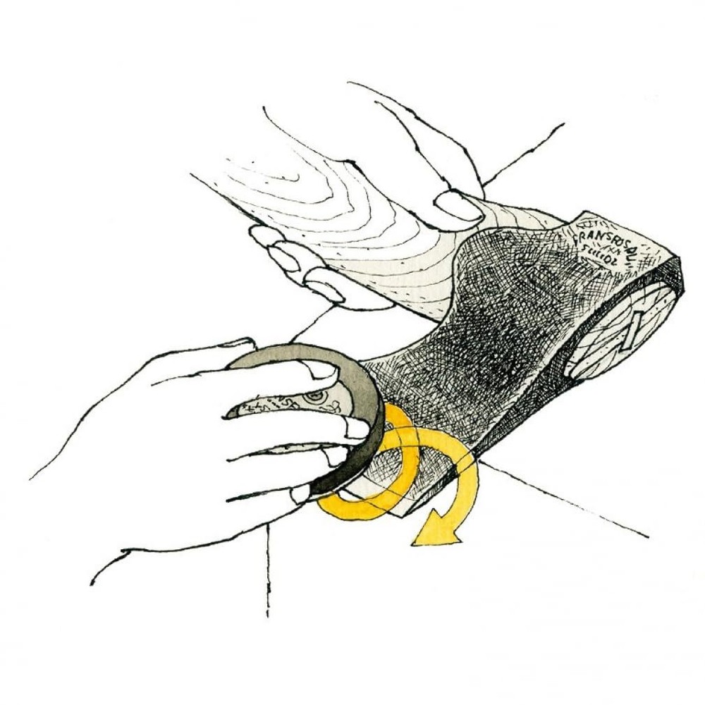 Gransfors Bruks Ceramic Grinding/ Sharpening Stone GB 4034