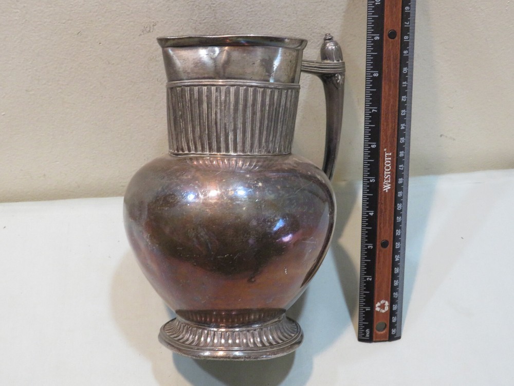 Vintage Southington Cutlery Triple Silverplate Pitcher