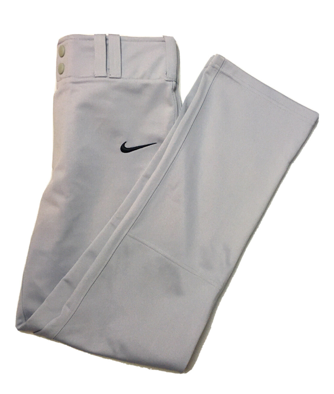 NIKE Gray Baseball Pants Youth Size L