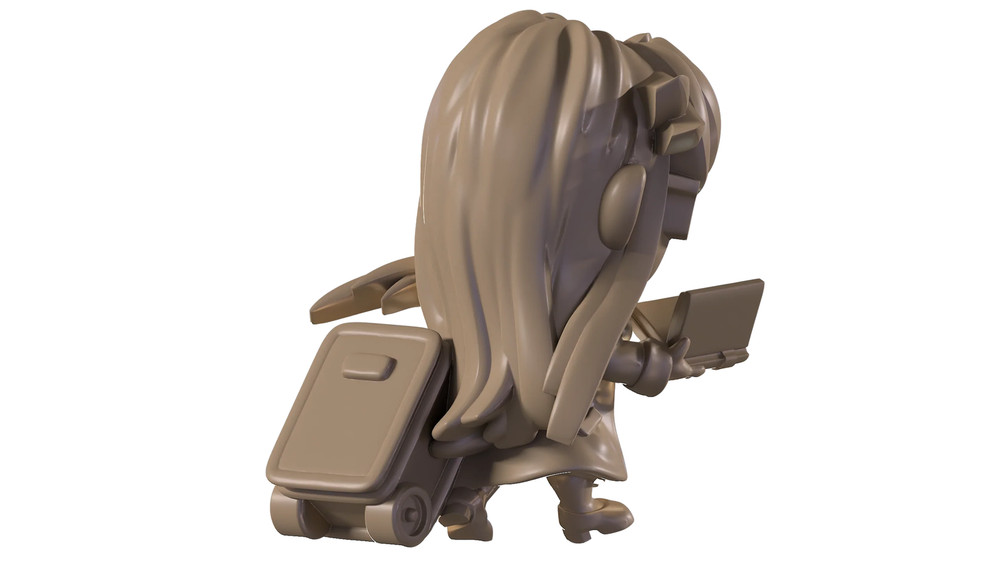 Capsule Chibi - The Paper (Pose #2)