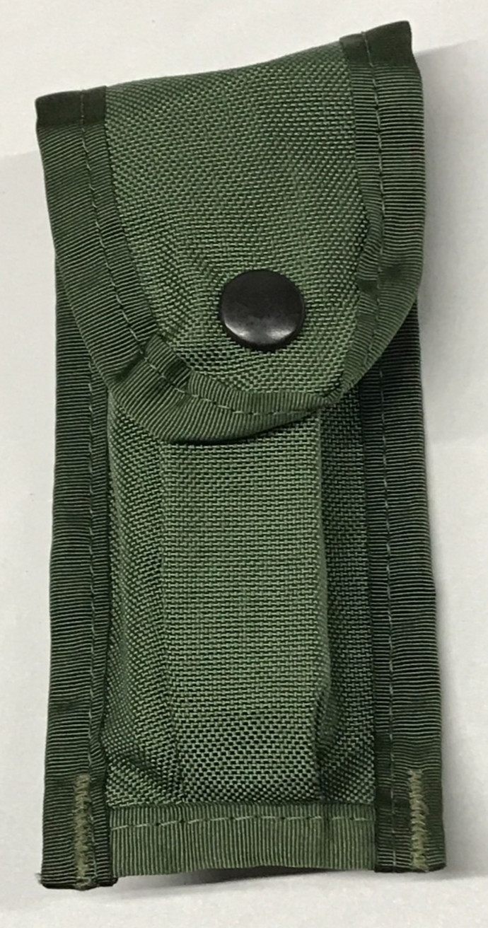 Olive Drab Single Pistol Mag Pouch ALICE Sterile Old Gen Military Type NOS