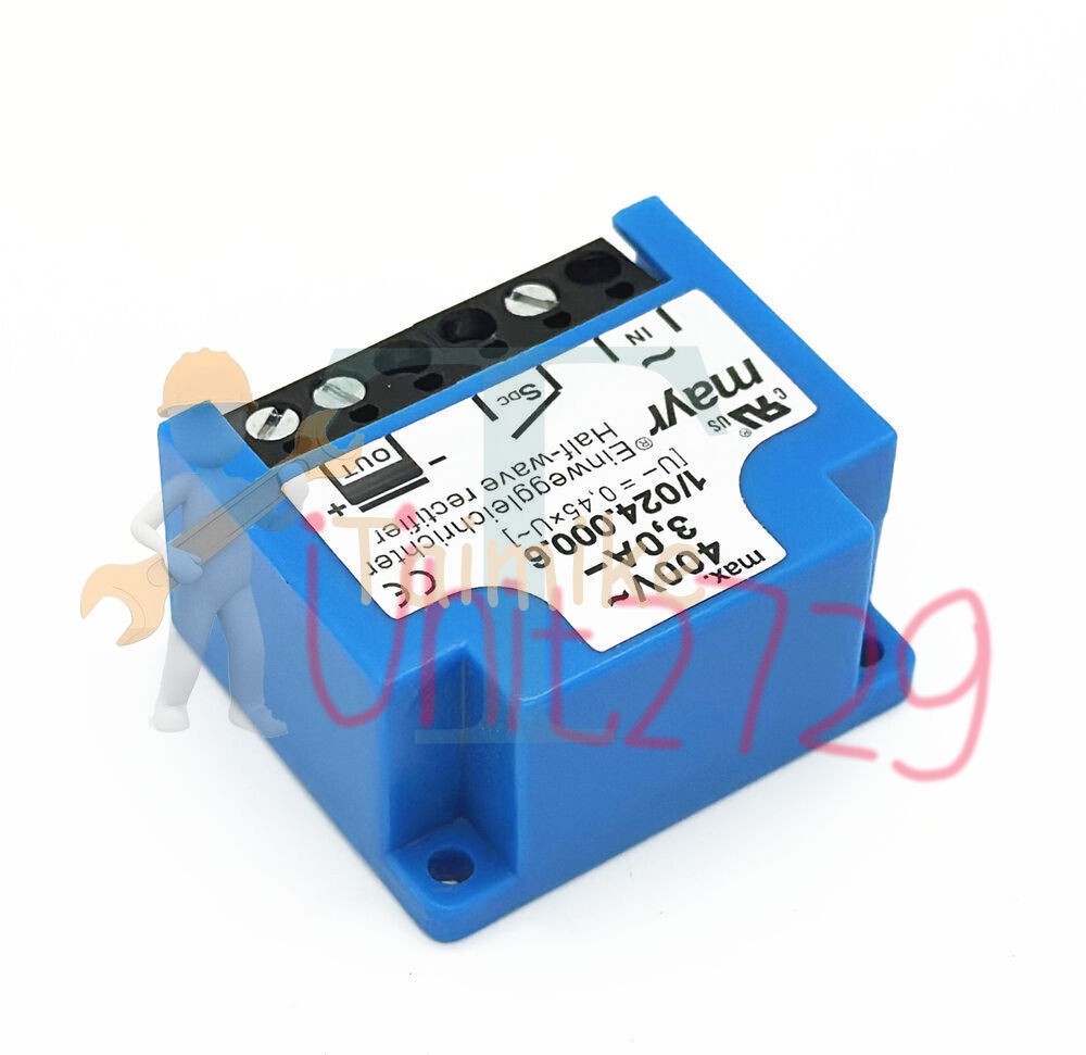 1PC For motor brake rectifier module 1/024.000.6 400V 3A~