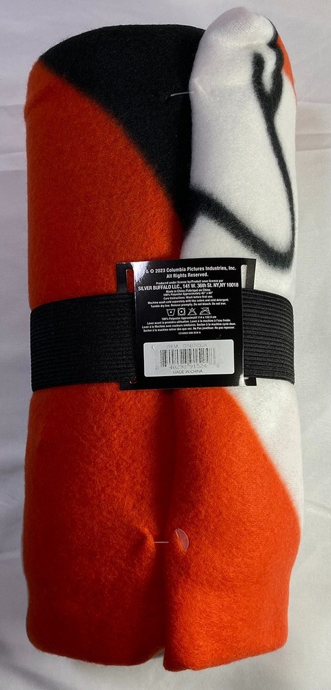 Ghostbusters No Ghost Logo Soft Throw Blanket 45'' x 60'' NEW