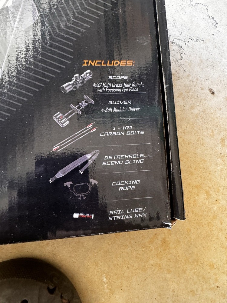 Karnage Apocalypse Crossbow 370 FPS With Scope