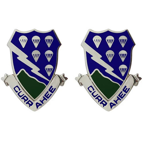 Army Crest DUI 506th Infantry Regiment - Currahee