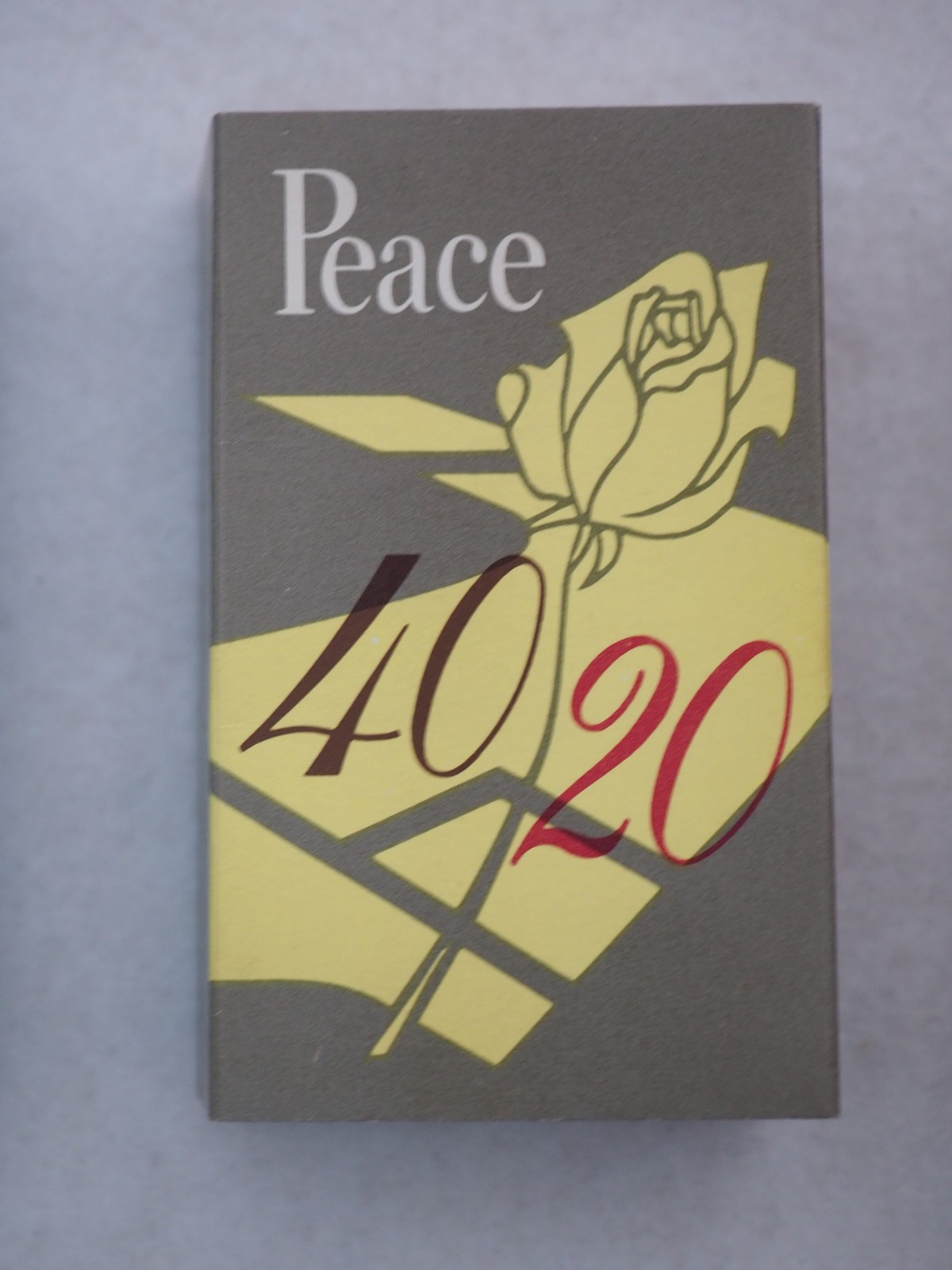 1960s Japanese Vintage Cigarette Package PEACE , 7 pcs, 16878