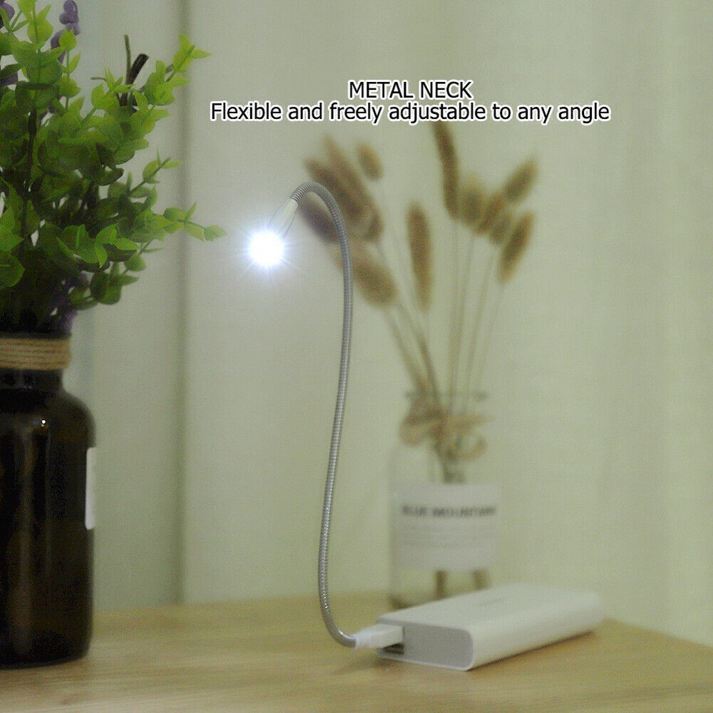 Mini Flexible LED USB Night Lamp Reading Light for Computer Laptop Notebook PC