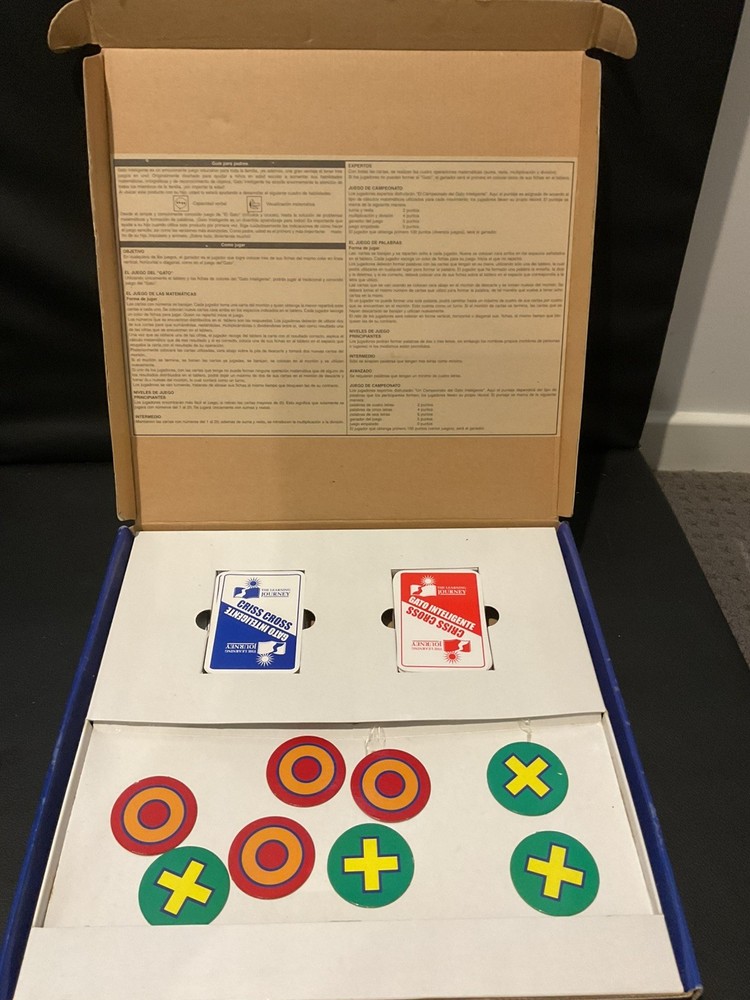 The Learning Journey Criss Cross Retro Complete Game