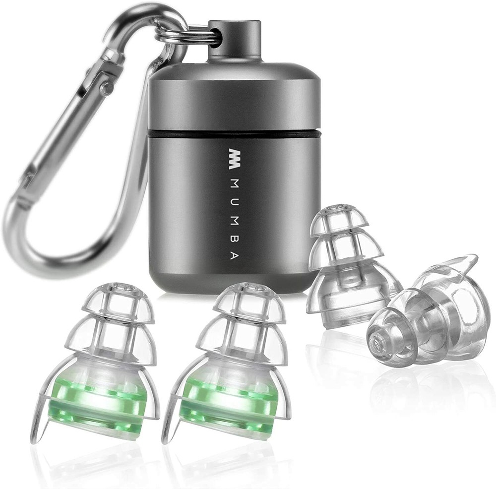 Reusable High Fidelity Ear Plugs, 24dB Advanced Filter Tech Ear Protection