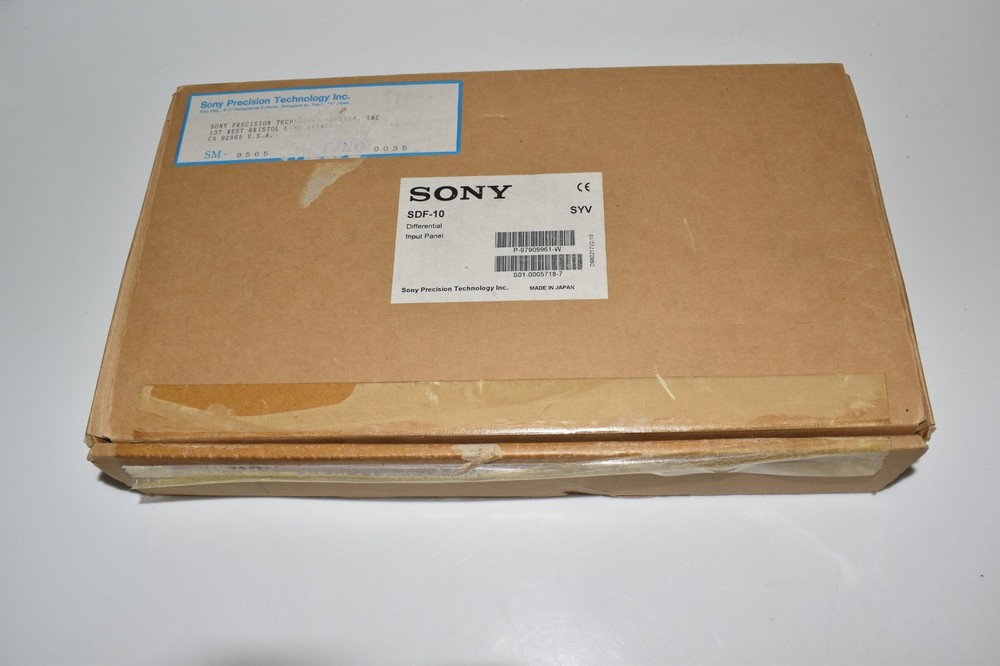 ^^ Sony  SDF-10 Differential Input Panel SIR-1000  --NEW (WLD38)