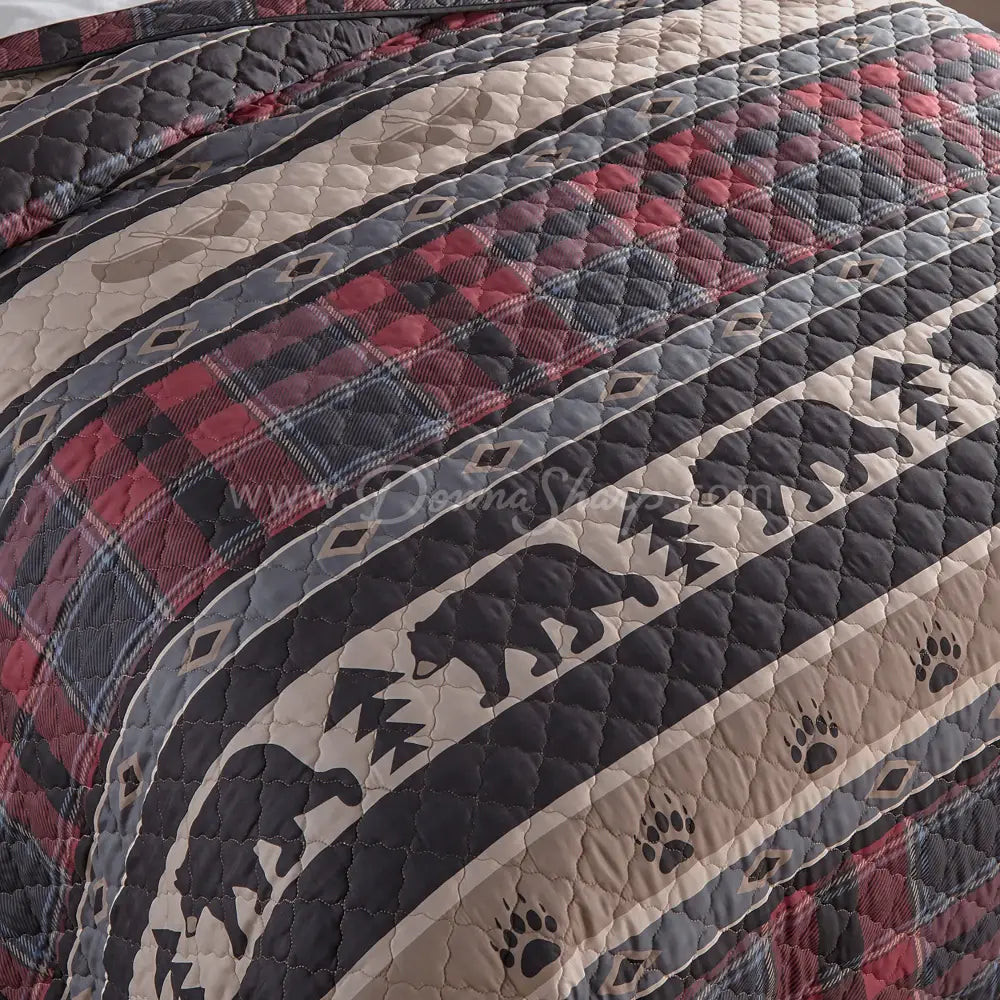 Donna Sharp Canoe Trip Quilted Bedding Set