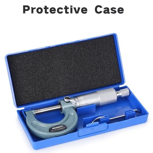 Ultra-Precision Carbide Tipped 0-1" Outside Micrometer
