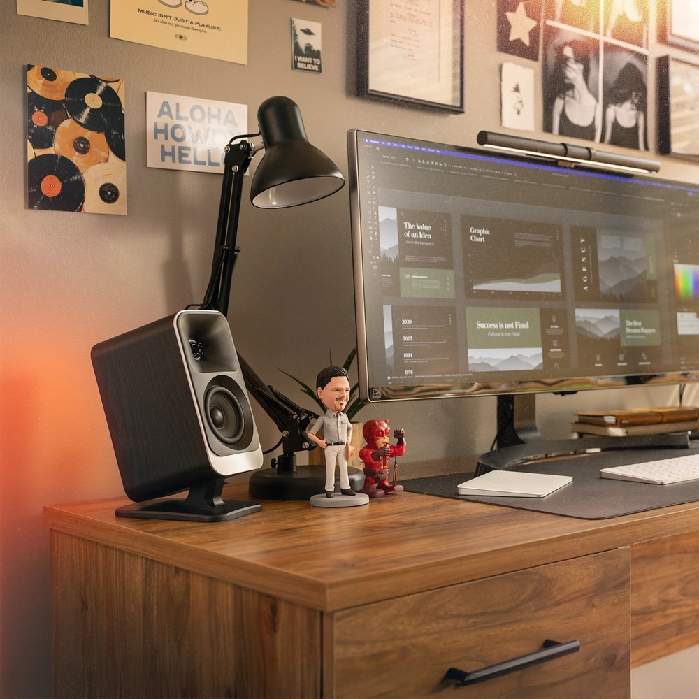 Klipsch ProMedia Lumina 2.1-Channel Computer Speaker System with Bluetooth LED
