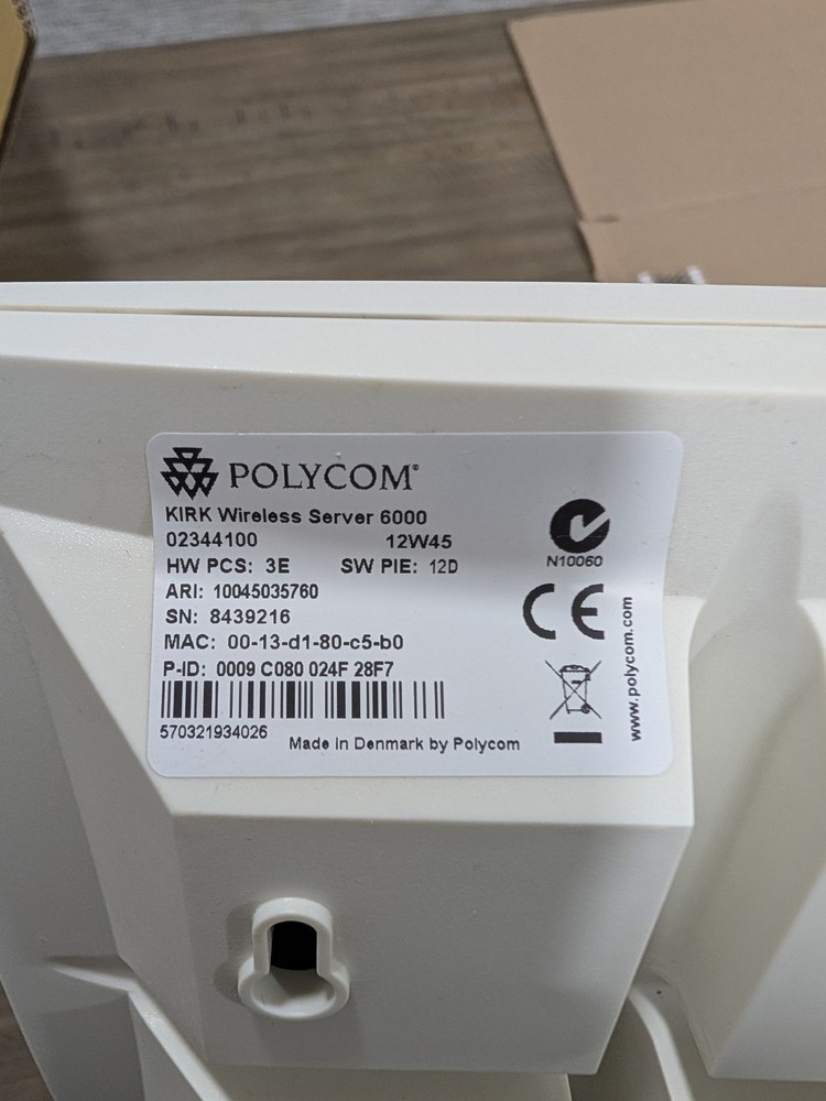 Polycom Kirk Wireless Server 6000
